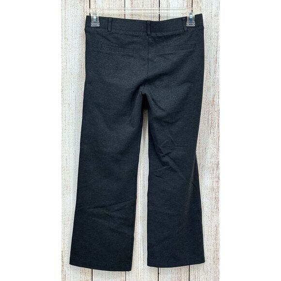 Betabrand Classic Dress Pants Size Medium Yoga Bootcut Charcoal Gray Stretch - Picture 3 of 9